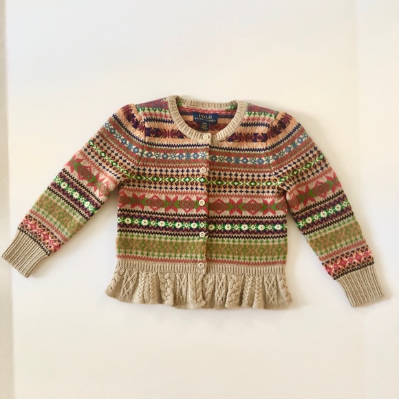 Ralph Lauren Button Up Cardigan NWT - Picture 2 of 5